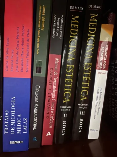 Livros de Dermatologia, Medicina Estética e Cirurgia Ambulatorial