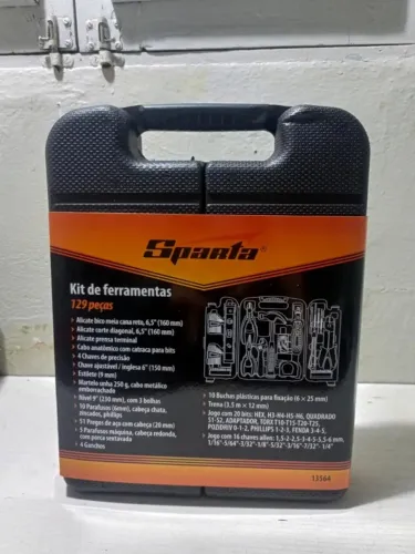 Maleta com Kit de Ferramentas 165 Peças - Nova e Lacrada