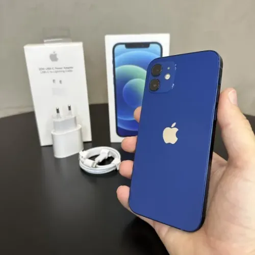 iPhone 12 de 64gb Azul - completo