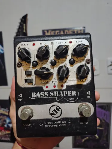 NIG Bass Shaper, Mini Muff e Pitch shift 