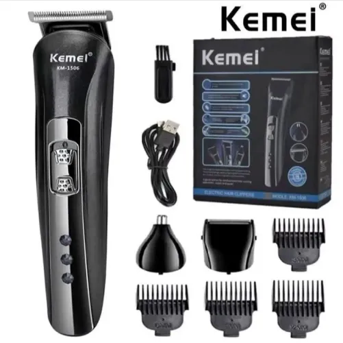 APARADOR DE PELOS KEMEI 3 EM 1 RECARREGÁVEL - KM-1506