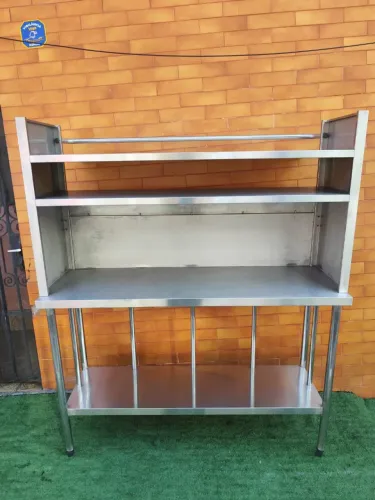 Bancada inox estante Prateleira