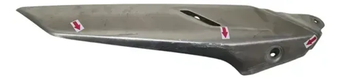 Protetor Escapamento Haojue Dk 160 2025 Detalhes 54969