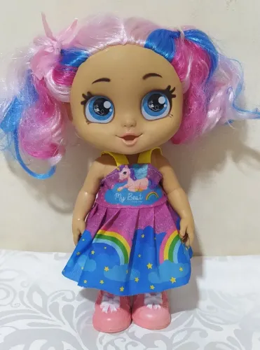 Boneca My Best By Toys Arco Íris 30cm