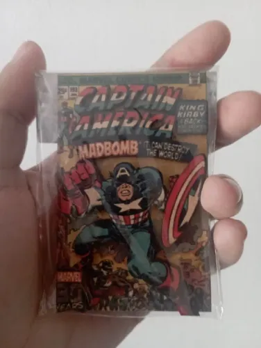 Imã Decorativo Capitão América 
