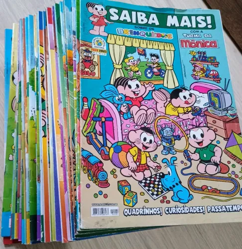 Coleção Saiba Mais da Turma da Mônica - venda avulsa