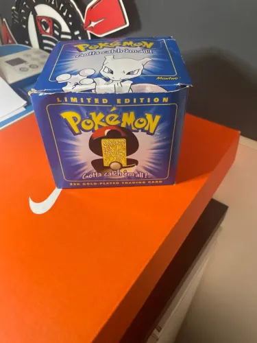 Box Pokémon Gold Plated 23K - Edição Limitada