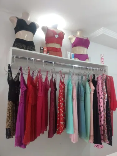 Passo loja montada de lingerie 