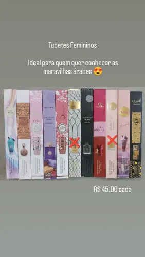 Perfumes árabes tubetes 100% original