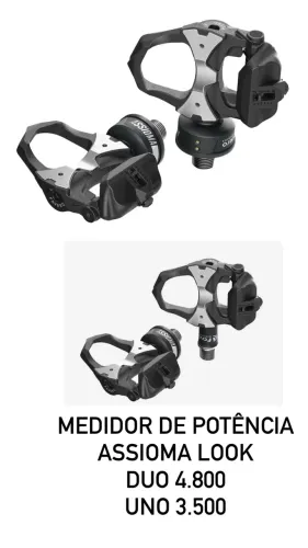 Medidor de potência Assioma pedal a partir de 3.500