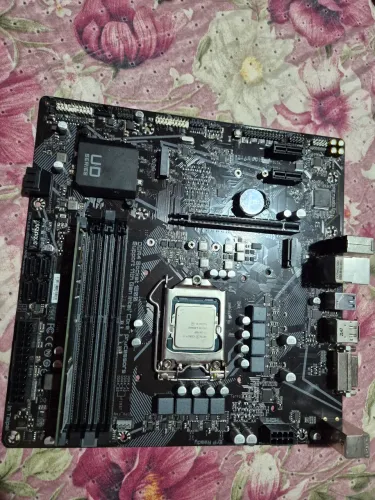 Kit completo placa mãe e processador memória RAM. 8gb