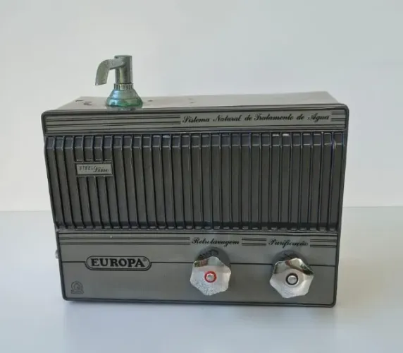 Vintage - Purificador de água, marca Europa, modelo Steel Line