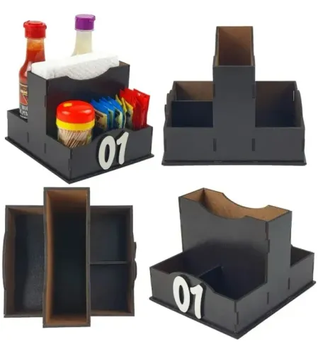 Kit porta guardanapos com 25 unidades, excelente para restaurantes bares lanchonetes etc,