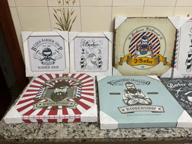 Decoração barbearia