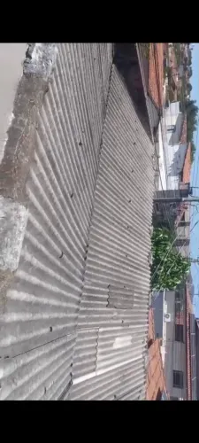 Telhas usadas de amianto fibrocimento modelo 2;40 por 0;60