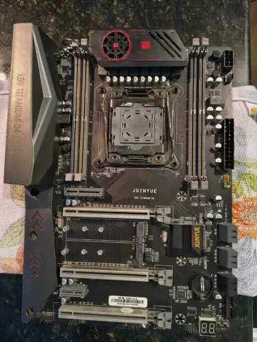 Placa mãe jginyue Titanium d4 x99