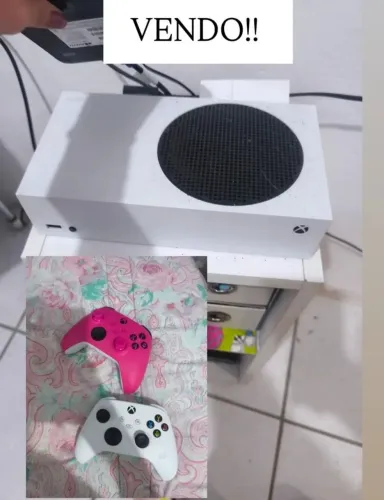 Xbox séries com 2 controle originais