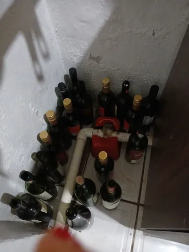 Garrafas vidro
