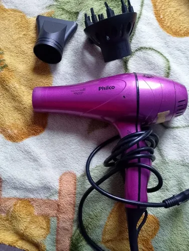 Secador de cabelo Philco ph2200n ion profissional