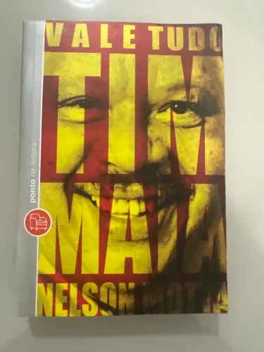 Livro Vale Tudo - o som e a fúria de Tim Maia - de Nelson Mota