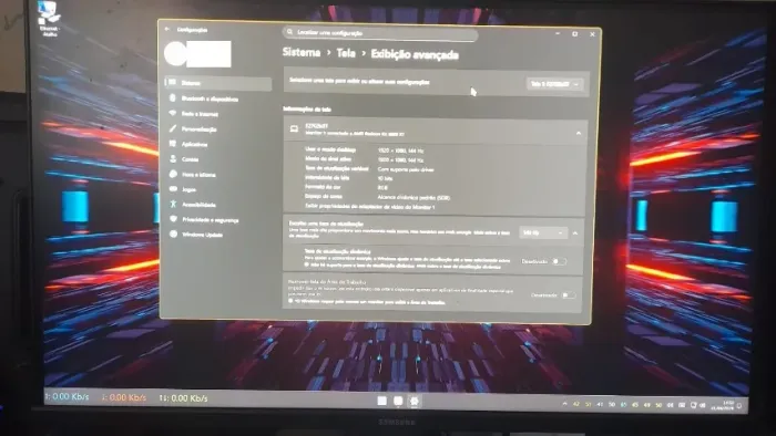 Monitor Gamer Samsung Odyssey G3, 27, VA, FHD, 1ms, 144Hz, FreeSync, DP/HDMI/VGA