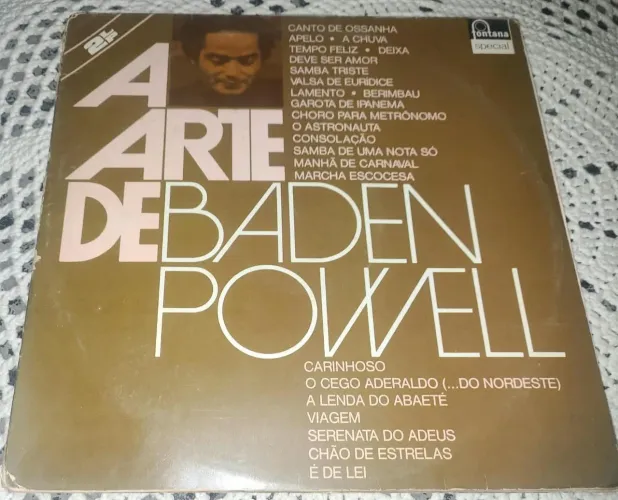 LP duplo " A arte de Baden Powell", 1975
