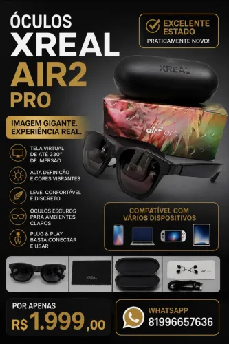 Xreal Air2 Pro Novinho
