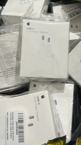 Carregadores 100% originais com 12 meses de garantia pelo fabricante Apple!