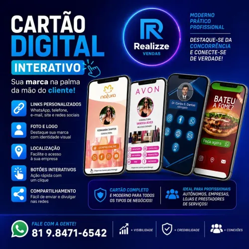 Cartão Digital Interativo Apenas: 80,00