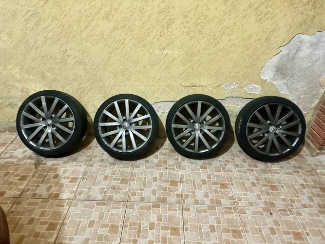 RODAS ARO 17 TALA 8 + MOLAS ESPORTIVAS