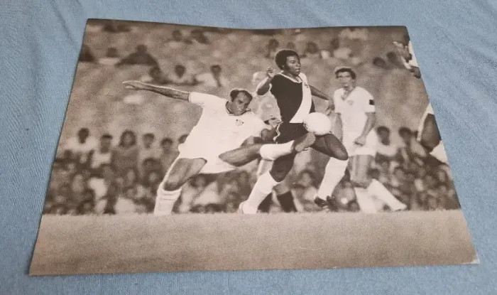 Foto antiga - Gerson ( Fluminense ) Em Ação - 1973