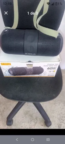 Caixa de som sem fio 60W