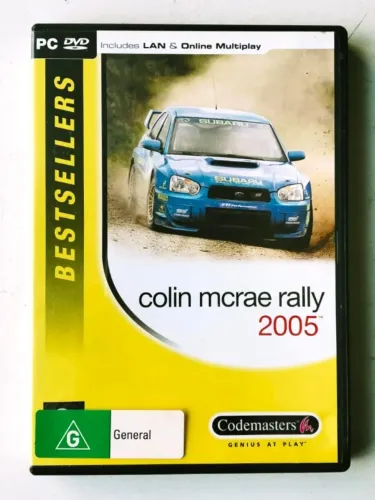 Raridade - Jogo de PC (Cd-Rom Original) - Colin Mcrae Rally 2005 - Mídia Física - Usado