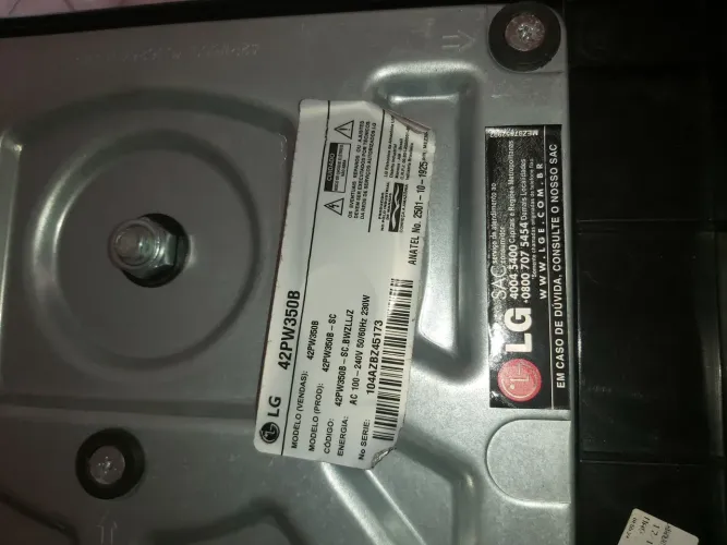 Suporte apoio tv LG 42P