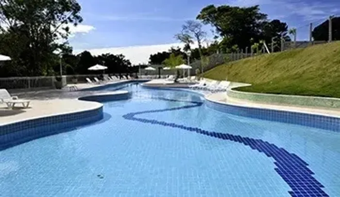 Lindo apartamento 2 quartos mobiliado com piscina e academia