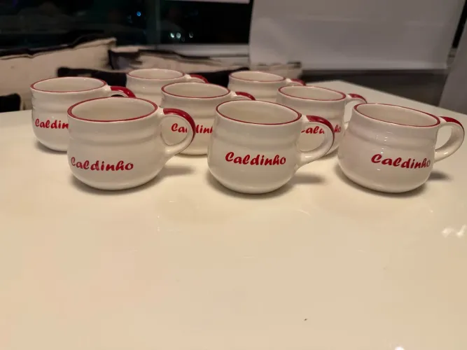 Kit 8 cumbucas para caldinho