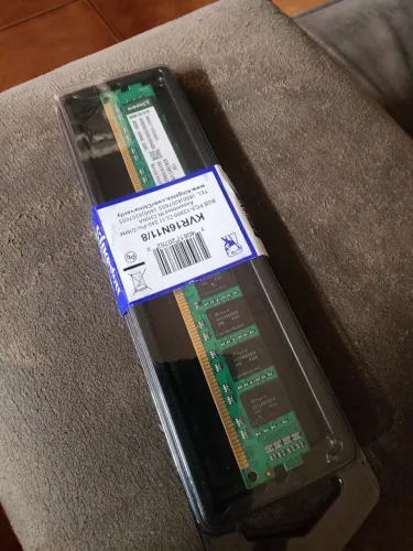 Memória RAM DD3 8gb Kingston frequência 1600