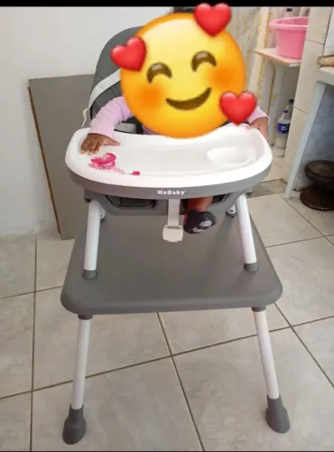 Cadeirinha de Alimentação 6 meses até 6 anos