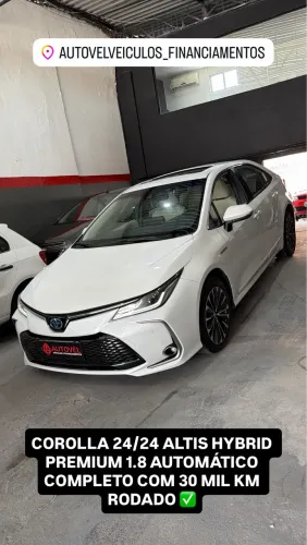 Toyota Corolla Altis Prem. Hybrid 1.8 Flex AUT 2024