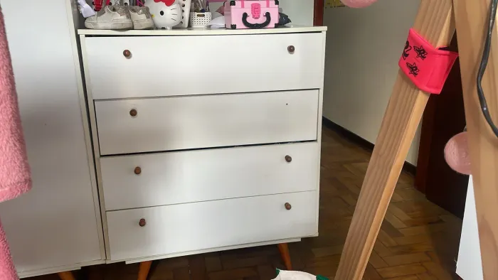 Armário + Cômoda + Cama montessoriana