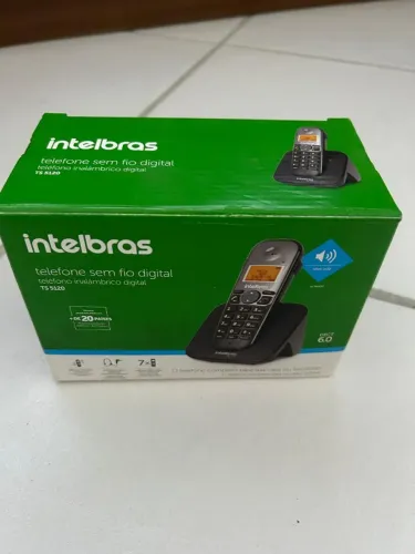 Telefone Sem Fio Digital Intelbras TS 5120 - Na Caixa, Perfeito Estado