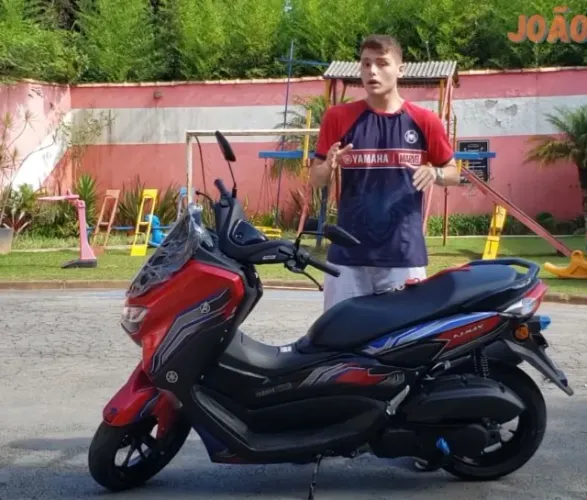 Moto Nmax 160 ABS Edição Limitada Homem Aranha Marvel