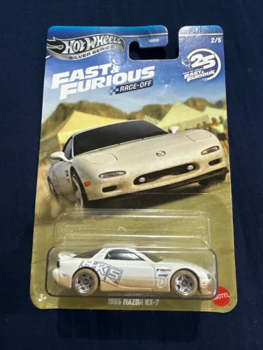 Hot Wheels Velozes e Furiosos Mazda RX-7 1995 Race-Off