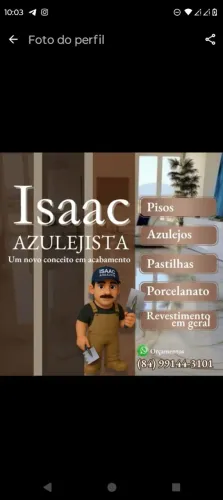 Pedreiro azulejista 