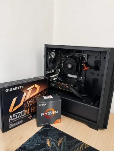 PC Gamer Ryzen 5 5600 + RTX 2060 6GB | 16GB RAM | SSD NVMe 1TB