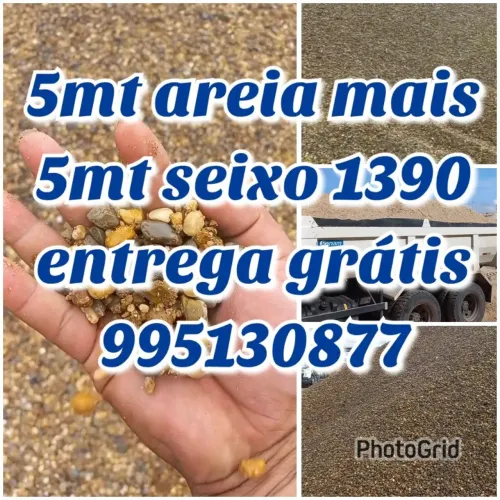 Areia seixo 