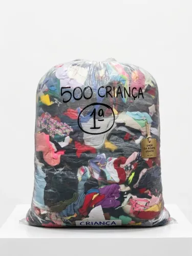 Fardo com 500 peças, criança, jovem e adolescente (1º Qualidade)