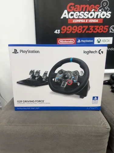 Logitech G29 semi novo - não aceito oferta