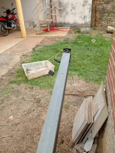 Padrão de energia monofásico 7 metros