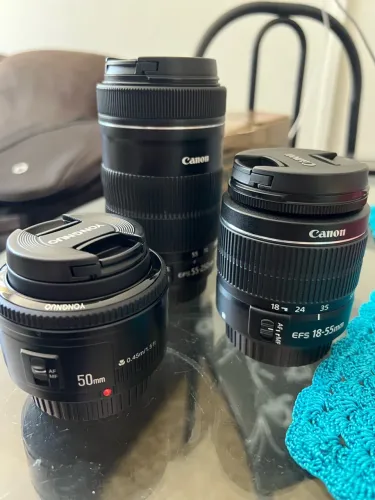 KIT LENTES para câmeras CÂNON